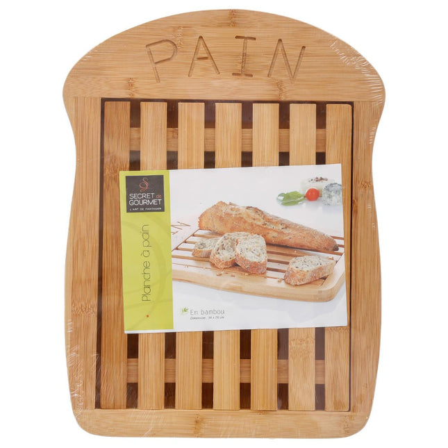 Tabla de pan de bambú - 100178