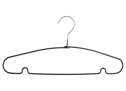 Set de 10 perchas de metal y pvc - 102872