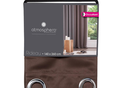Cortina oscuro 140X260cm taupe - 103859C2