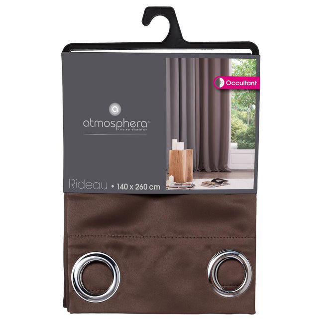 Cortina oscuro 140X260cm taupe - 103859C2
