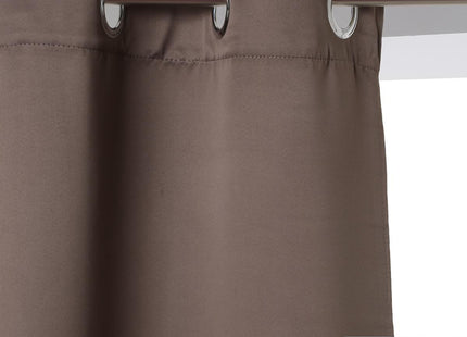 Cortina oscuro 140X260cm taupe - 103859C2