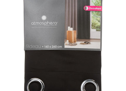 Cortina oscuro 140X260cm negro - 103859J2