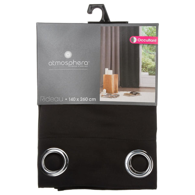 Cortina oscuro 140X260cm negro - 103859J2