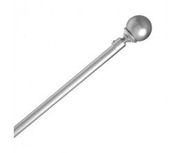 Barra de cortina de hierro 120 a 380cm - 105005