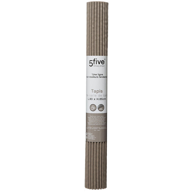 Alfombra de baño "Mousse " taupe 65x90 - 105421