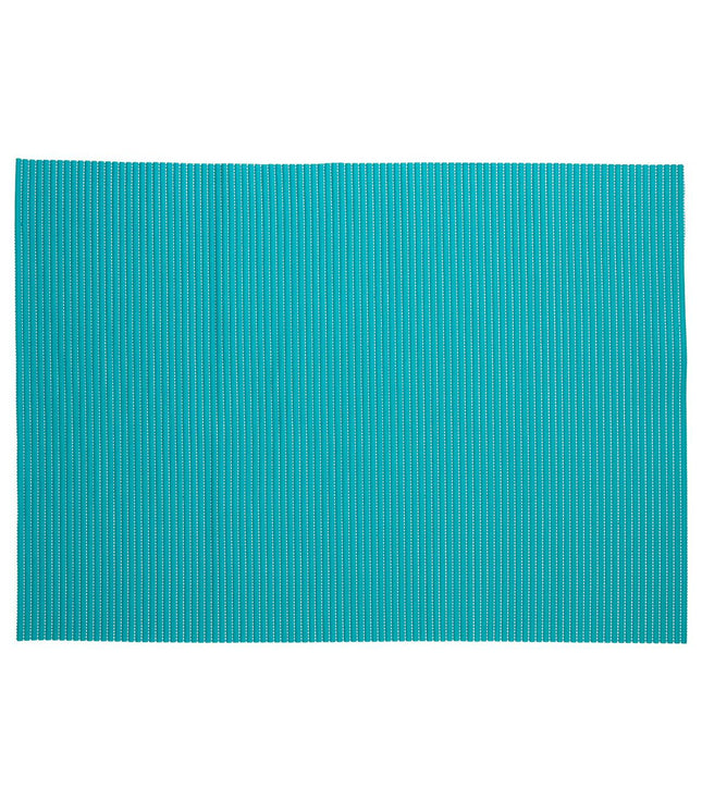 Alfombra de baño antideslizante turquesa 65x90 - 105424