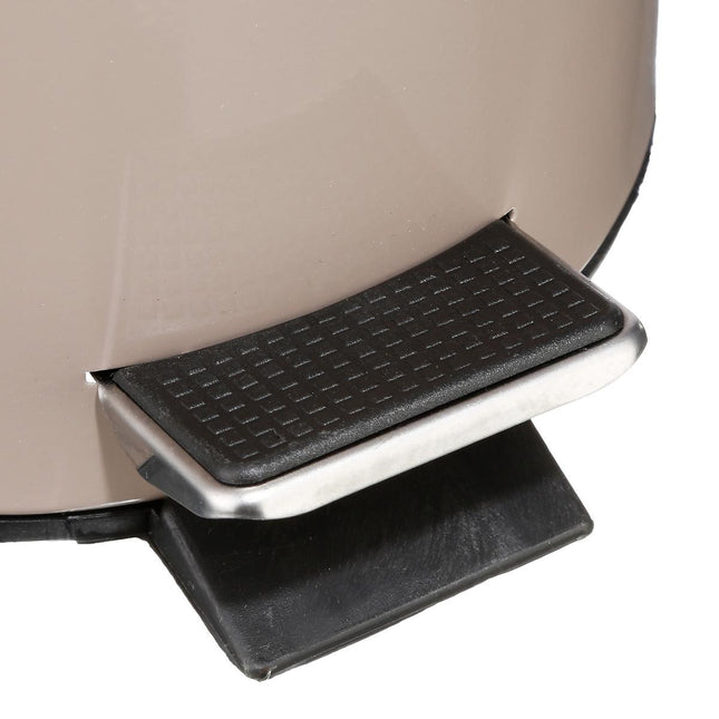 Basurero metal 3L Beige- 105615