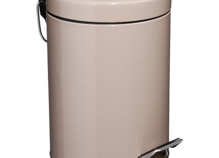 Basurero metal 3L Beige- 105615