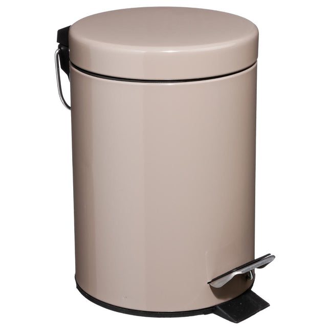 Basurero metal 3L Beige- 105615