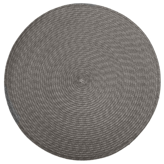 Individual redondo D38 gris oscuro - 108120C