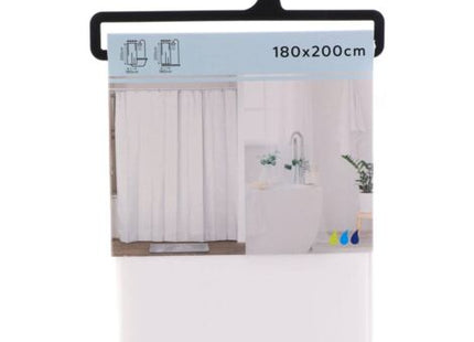 CORTINA DE DUCHA PEVA 180X200 CM  BLANCO - 1101100