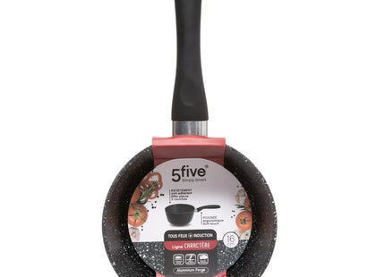 Cacerola de aluminio D16cm forjado aspecto piedra Línea "Nature" - 111005