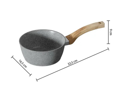 Cacerola "Nature" de 16 cm de diámetro, fabricada en aluminio forjado - 111005A
