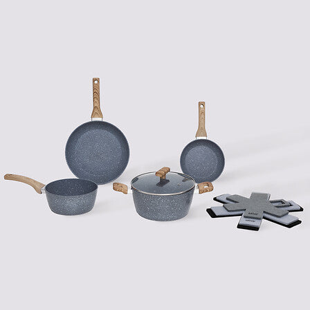 Cacerola "Nature" de 20 cm de diámetro, fabricada en aluminio forjado - 111007A