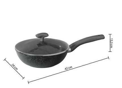 Sartén "Caracter" de aluminio forjado de 24 cm de diámetro  - 111010