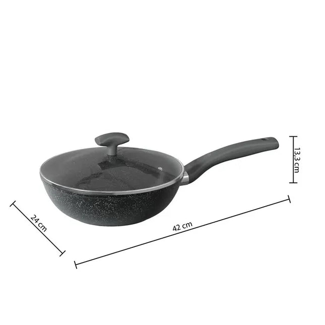 Sartén "Caracter" de aluminio forjado de 24 cm de diámetro  - 111010