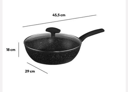 Sartén "Caracter" de aluminio forjado de 28 cm de diámetro  - 111011