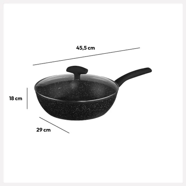 Sartén "Caracter" de aluminio forjado de 28 cm de diámetro  - 111011