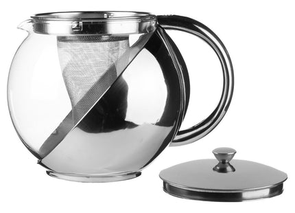 Tetera de acero inoxidable y filtro de vidrio - 111130
