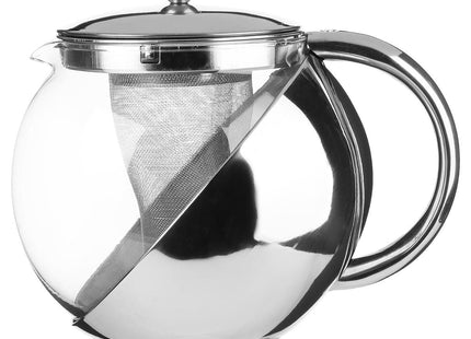 Tetera de acero inoxidable y filtro de vidrio - 111130