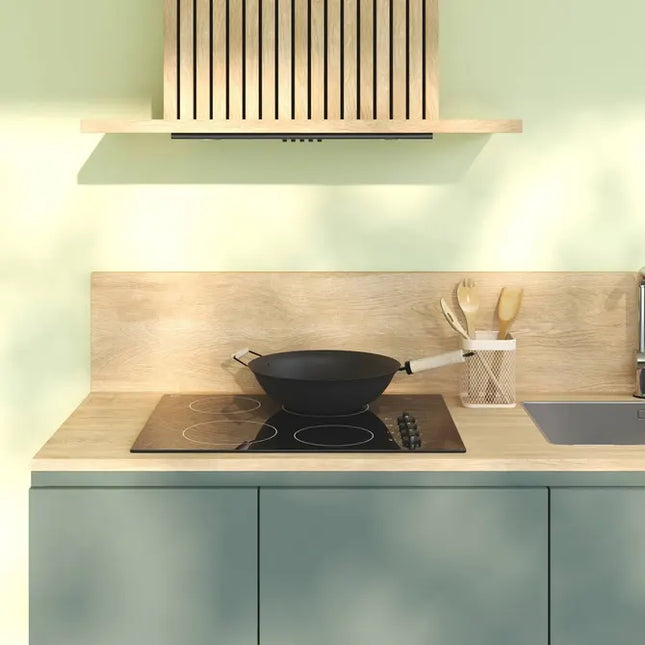 Wok de hierro fundido de 35cm - 111304