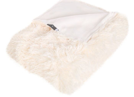 Frazada de pelo beige 120x160 - 112717A