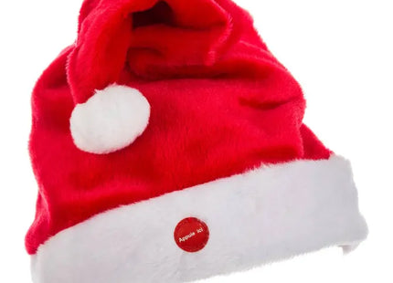 Gorro de Papá Noel para adultos con movimientos - 113220X
