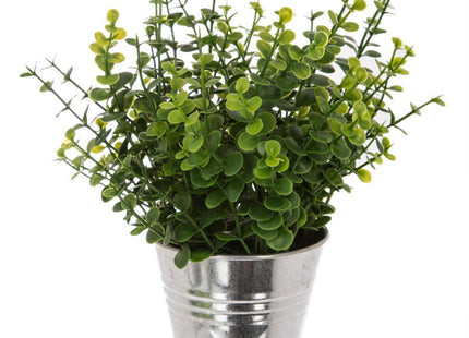 Planta artificial en maceta zinc A25cm - 114755
