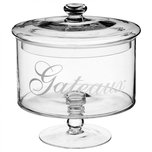 Caja de cristal para caramelos 20cm - 115632