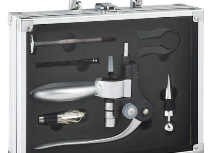 Set sommelier 6 piezas en estuche de aluminio - 115955