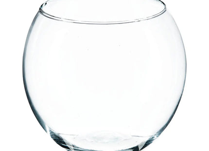 Jarrón de bola transparente D15cm - 116031