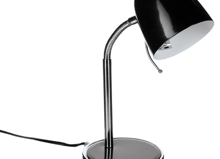 Velador de escritorio flexible "Izan" de metal A36cm negro - 116158