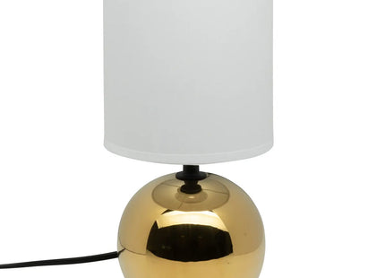 Velador de cerámica "Timéo" A25cm dorado - 116289U