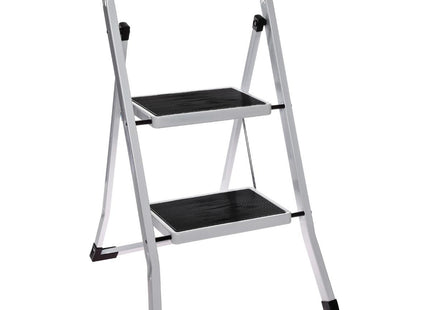 Escalera metálica 2 peldaños A104cm - 117312