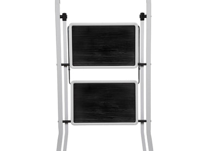 Escalera metálica 2 peldaños A104cm - 117312