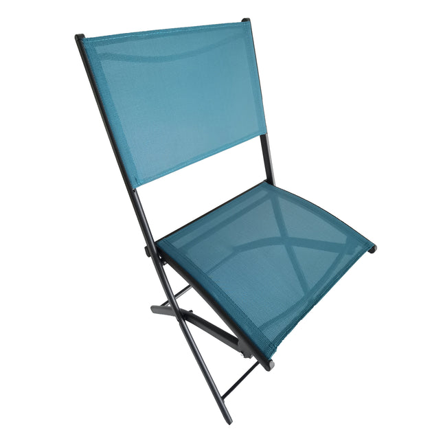Silla plegable AMBANJA azul eléctrico - 118019