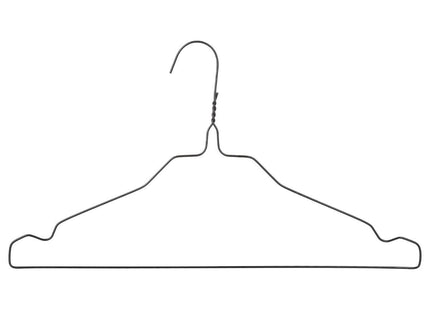 Set de 25 perchas metálicas - 119401