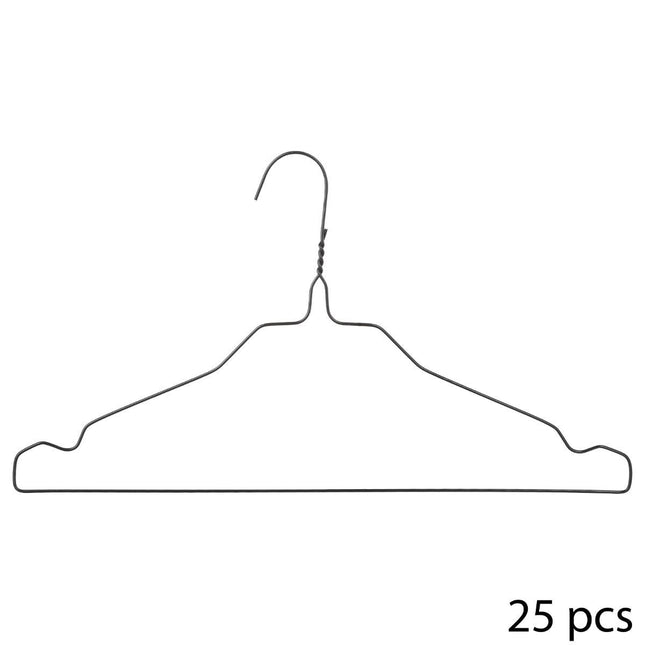 Set de 25 perchas metálicas - 119401