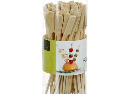 Set de 48 brochetas de bambú -  120051