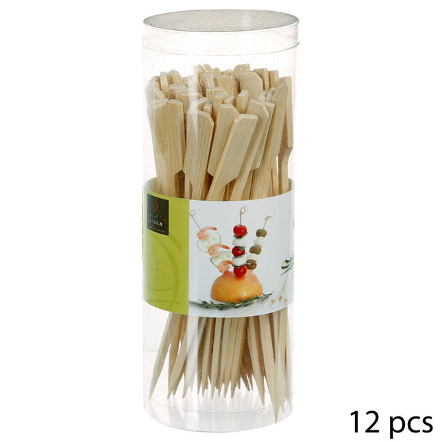 Set de 48 brochetas de bambú -  120051