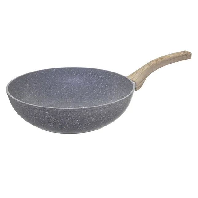 Wok "Nature" de 28 cm en aluminio forjado - 120071A