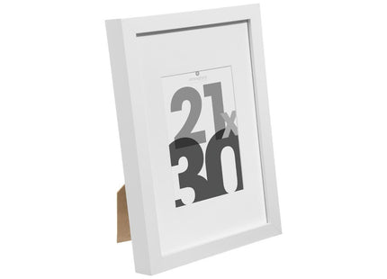 Porta retrato "Eva" 21x30cm blanco - 121157B