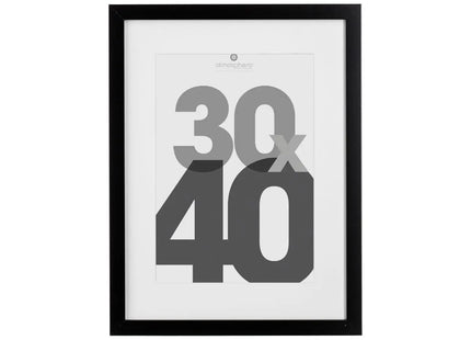 Porta retrato "Eva" 30x40cm  negro - 121158A