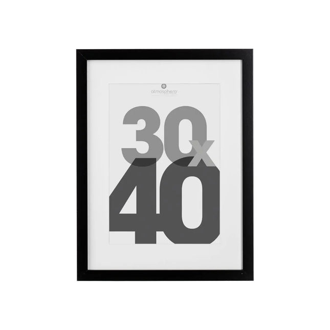 Porta retrato "Eva" 30x40cm  negro - 121158A