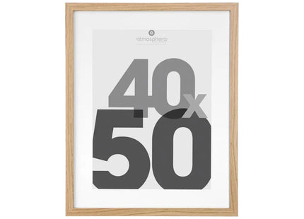 Porta retrato Marie-Louise 40x50cm natural - 121160C