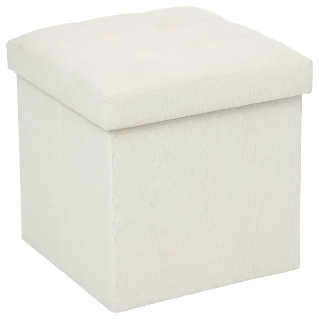 Puf plegable "Lysandre" 38x38x38cm - 121470A