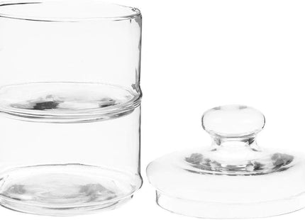 Caramelera de vidrio dos pisos - 122671