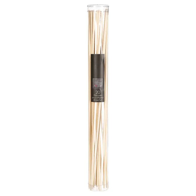 Juego de 20 varillas difusoras natural A25cm - 123083