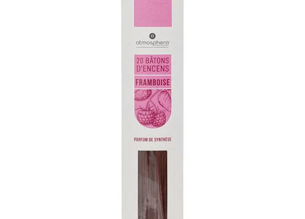 Paquete de 20 varitas de incienso perfumadas, frambuesa - 123092E