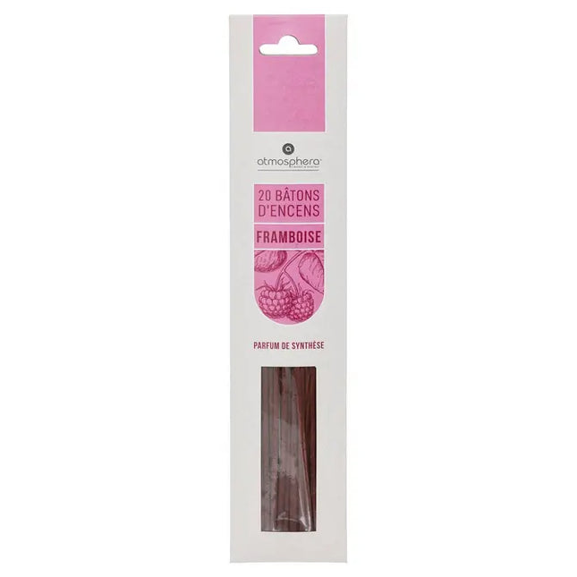 Paquete de 20 varitas de incienso perfumadas, frambuesa - 196032E